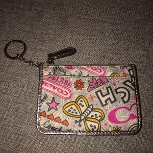 Coach poppy card case